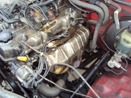 1995 TOYOTA PICK UP, 2.4L 5SPEED 2WD, COLOR RED, STK Z15892